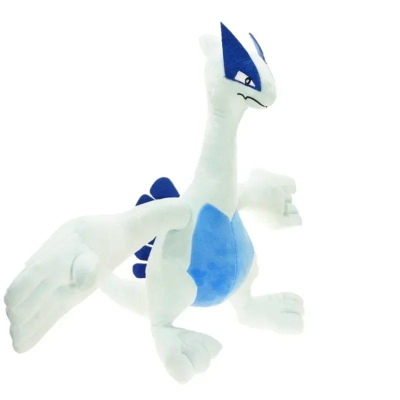 15/35cm Pokemon Cartoon Lugia Plush Toy Anime Lugia Soft Stuffed Plushies Pillow Doll Room Decoration Boys Girls Holiday Gift