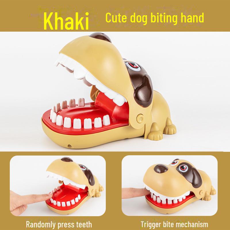 Big Mouth Dog Bite Finger Toy - Fun Prank Game for Kids & Adults