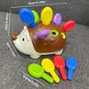 Colored Hedgehog Toys for Toddlers - Enhance Hand-eye Coordination, Problem-solving, and Critical Thinking