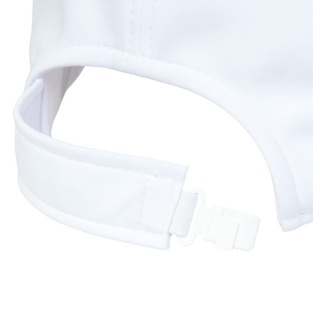 MIZUNO Baseball Size M Cap, Six-Panel All-Knit, White,