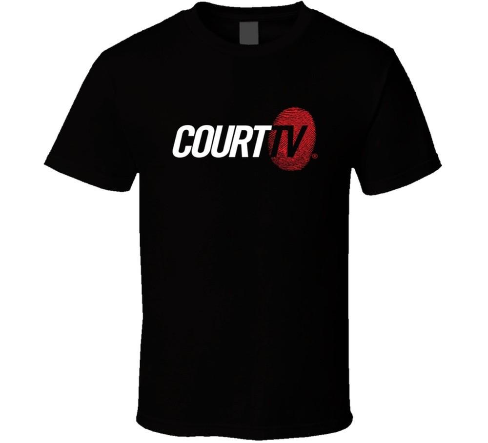 Court Tv Tee True Crime Documentary Courtroom Tv Show T Shirt Unisex T-Shirt L
