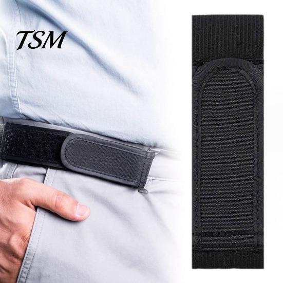 Bequemer Herren Gürtel Elastisch Damen Ohne Schnalle Unsichtbar Weich Verstellbar Schnallenlos Einfarbige Befestigung Klettband Elastisches Material Ultra-Weiche Polsterung