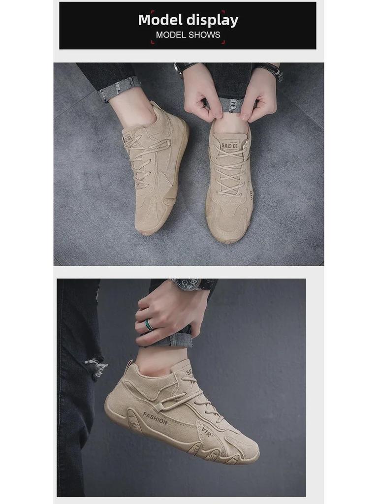 Herren Winter Samt Rutschfeste Arbeits- & Freizeitschuhe: Neuer Stil Konstruktions-Board-Schuhe