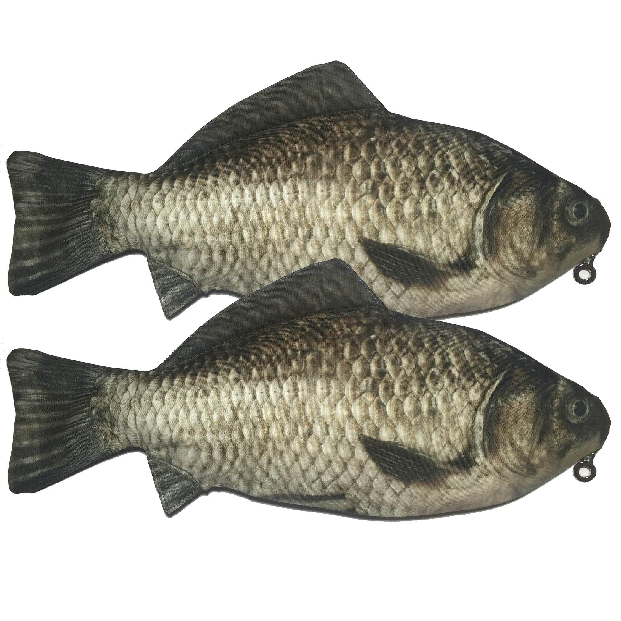 

История Милый косметический карандаш Сумочка для аксессуаров для женщин и мужчин Disney [рыба и причуда] [Чудо от] Сумочка, Чехол, (Ракообразные (Серый и Белый))