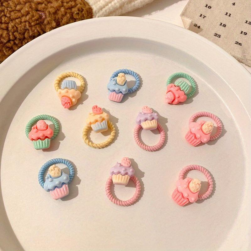 1PACK/10 Cute Girls Headband Gifts for Girls Cartoon Animals Flower and Fruit Decorative Headband Decorative Hair Accessories Set Holiday Gifts