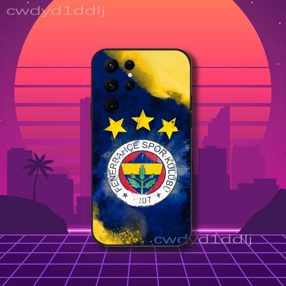 Turkey F-Fenerbahce-s FC Phone Case For Samsung S10,S21,FE,S21 ,S26,S25,S24,S23,Ultra,S9,S22,Plus Black Shockproof TPU