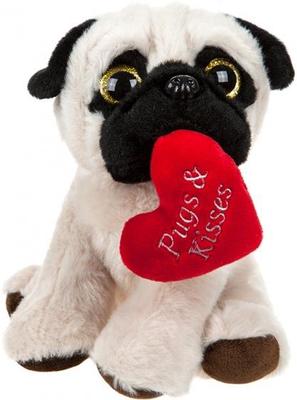 pugs and kisses plush