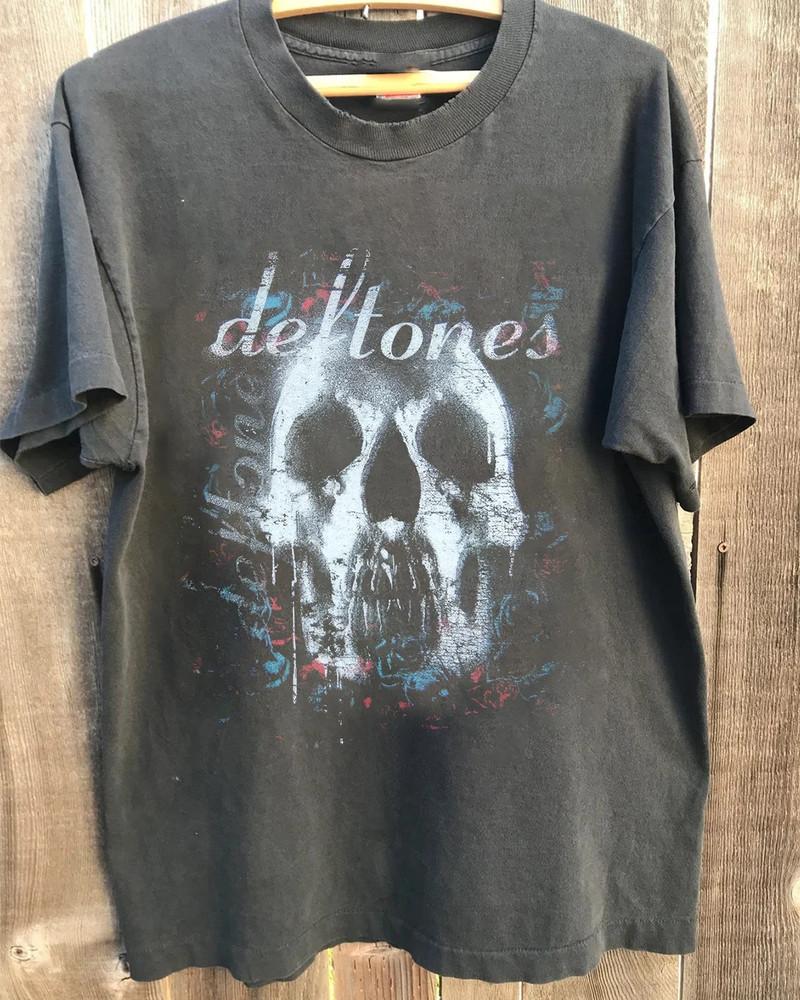 

Deftones 90-е Подарок Для Фаната Унисекс Футболка Полный Размер S-5XL BE2333 Унисекс Футболка L