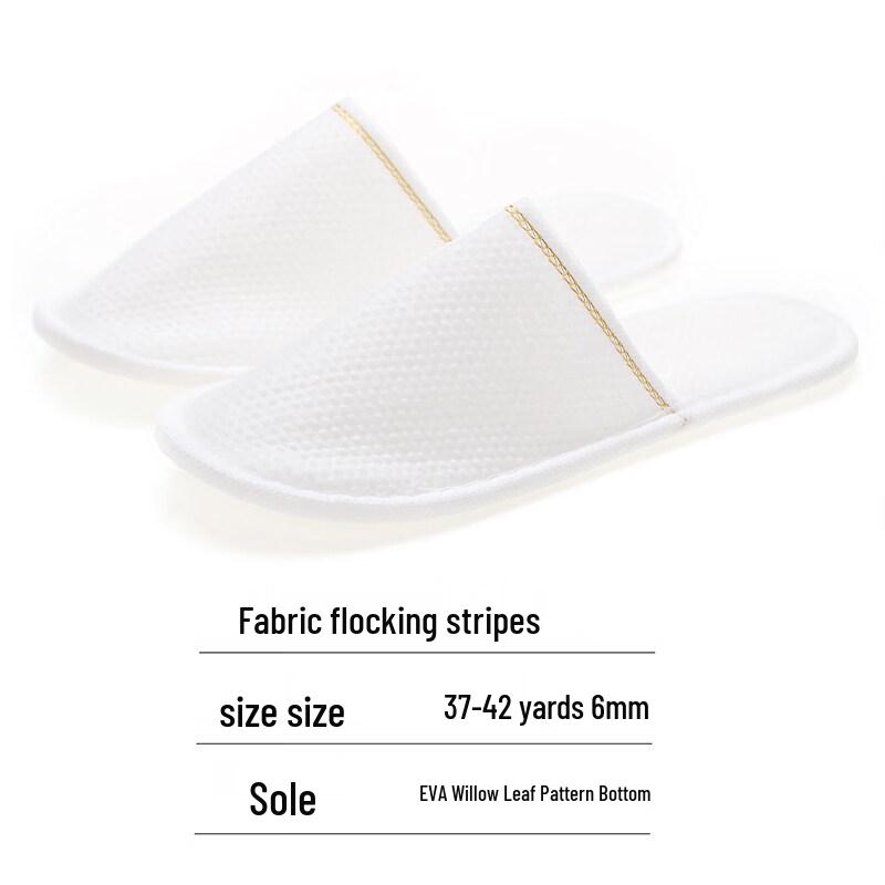 Kashicong Disposable Slippers for Hotel & Home