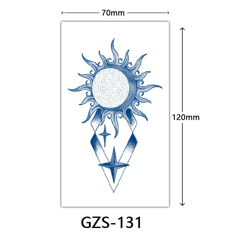 Herbal Juice Tattoo Sticker, Back Of Hand Juice Semi-Permanent Tattoo Sticker, Sweat-Proof Tattoo