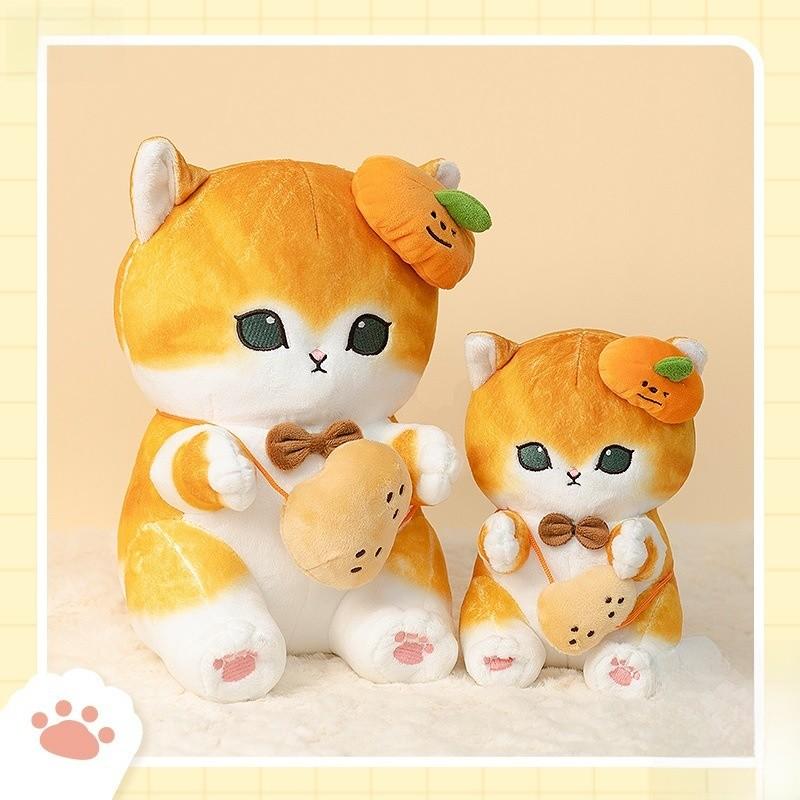 Cat Mofusand Persimmon Peanut Plush Toys Pendant Animal Holiday Dolls Gifts