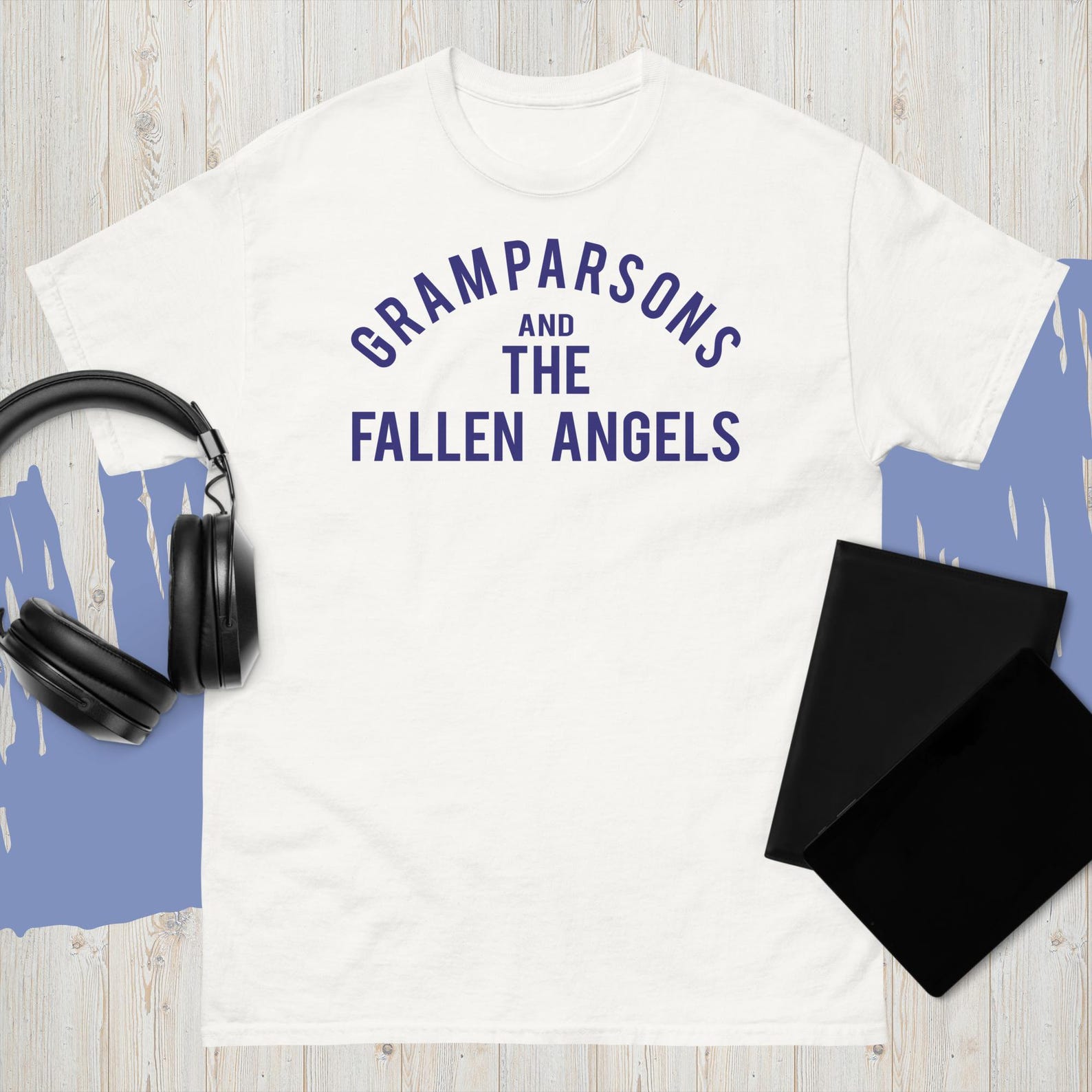 New Gram Parsons And The Fallen Angels Folk Rock Retro T Shirt 3XL