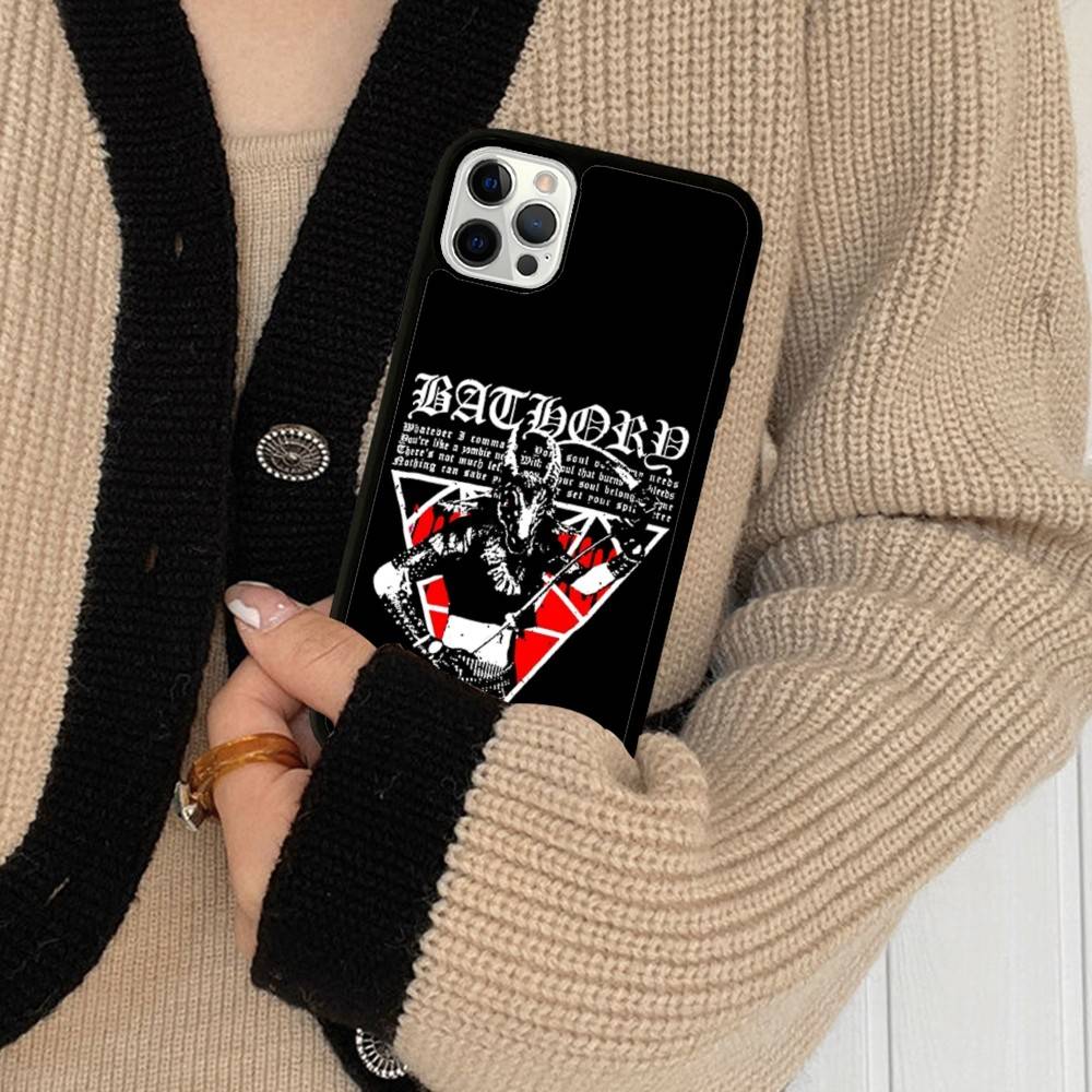 

Bathory Quorthon Band Singer For IPhone 17 16 15 14 13 12 11 Mini Pro Max Plus PC+TPU Back Phone Cover iPhone 13pro max