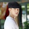 Sun hat summer breathable beret cap cap linen hollow solid color beret forward hat sun protection men and women