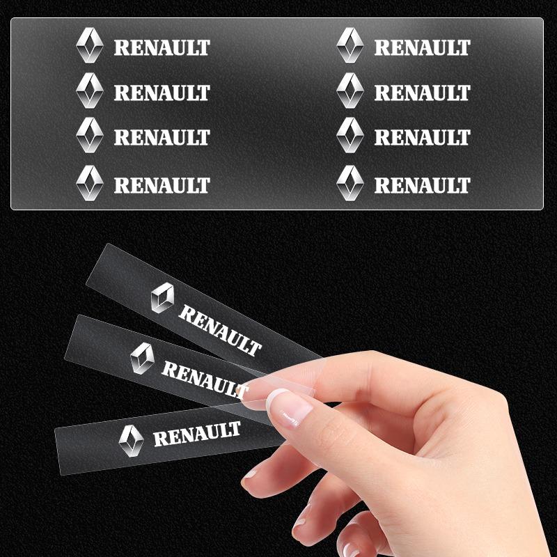 Car Interior Random Stickers Car Steering Wheel Emblem Styling for Renault Dacia DUSTER Megane 2 3 Clio 4 Captur Kadjar Fluence
