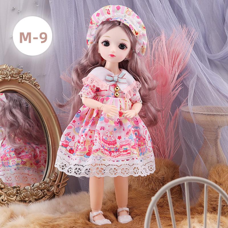 30cm Lori Doll Girl Simulation Princess Toy 23 Joint 6 Points BJD Doll Dress-up Birthday Gift