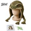 Animal Shaped Hat for Making DIY Earflap Crochet Kit Pattern Hood Soft Yarn Cute Craft