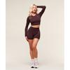 Gymshark Everyday Seamless Long Sleeve Crop Top Cherry Purple B7a2s Pcds