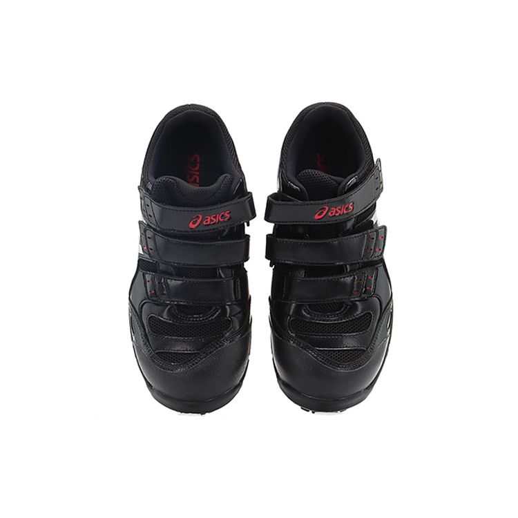 Asics Winjob Fabric Synthetic Leather Retro Versatile Low-Top Cycling Shoes Unisex Shoes Black White FCP102-9093