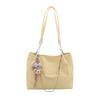 Trendy Women's Bags New Versatile Commuter Texture Pearl Chain Large Capacity Casual Shoulder Tote Bag