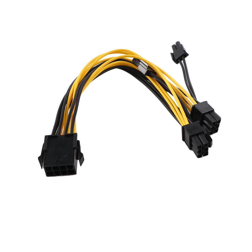 Splitter Cable GPU Splitter Cable Graphics Card Cable 8Pin to Dual 6+2pin 8Pin to Dual 8Pin