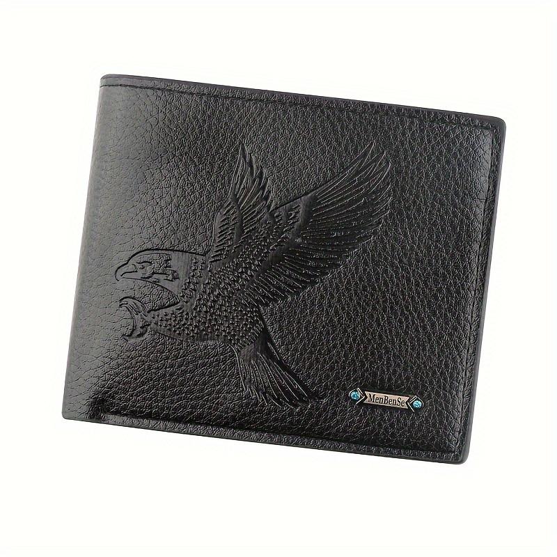 Stylish Men'S Wallet with Large Capacity Coin Purse, Multiple Card Slots, And a Zippered Coin Pocket, Perfect for Thanksgiving Or Birthday Gifts