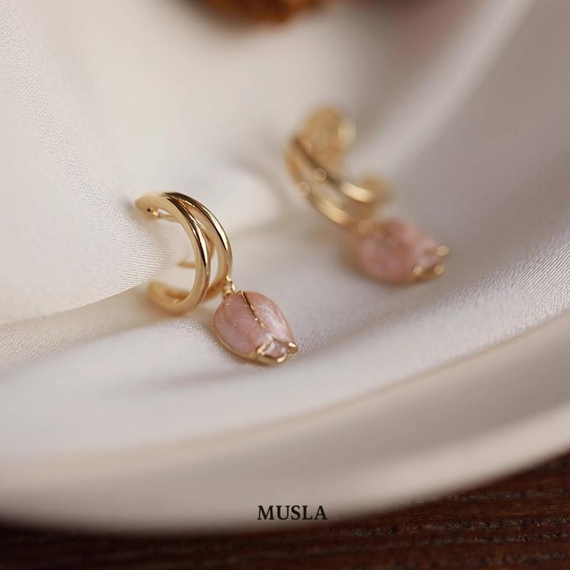 Musla Design Jewelry Cilp Earrings Fashion Drop Earrings For Women