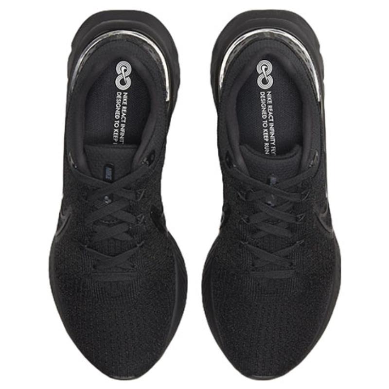 Nike React Infinity Run Flyknit 3 'Triple Black' Sneakers DH5392-005