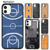 MaiYaCa Basketball Court Diagram Phone Case For iPhone 17 Air 16 15 Plus 11 12 13 14 Pro Max Shell Coque