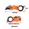 Mini Fox Necklace Pocket Knife Outdoor Portable Defense Eagle Claw Folding Knife Home Travel Open Box Keychain Folding Knife