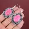 Thulite Earring 925 Sterling Silver Earring Handmade Jewelry Genuine Gemstone Earring Thulite Jewelry Designer Earrings Anniversary Gifts