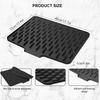 Placemats for Table Non Slip Silicone Drying Mat Drainage Heat Resistant Easy Clean for Kitchen Countertop Sink Coasters