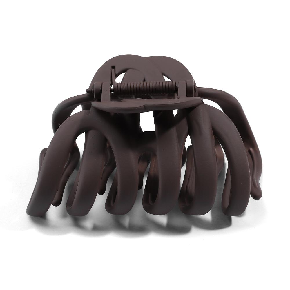 4pcsWave grab clip women's summer back of the head large pan hairpin shark clip hairpin premium headwear