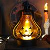 Linterna de Calabaza de Halloween Mesa de Minibar Escritorio Decorativo Vela Linterna Colgante