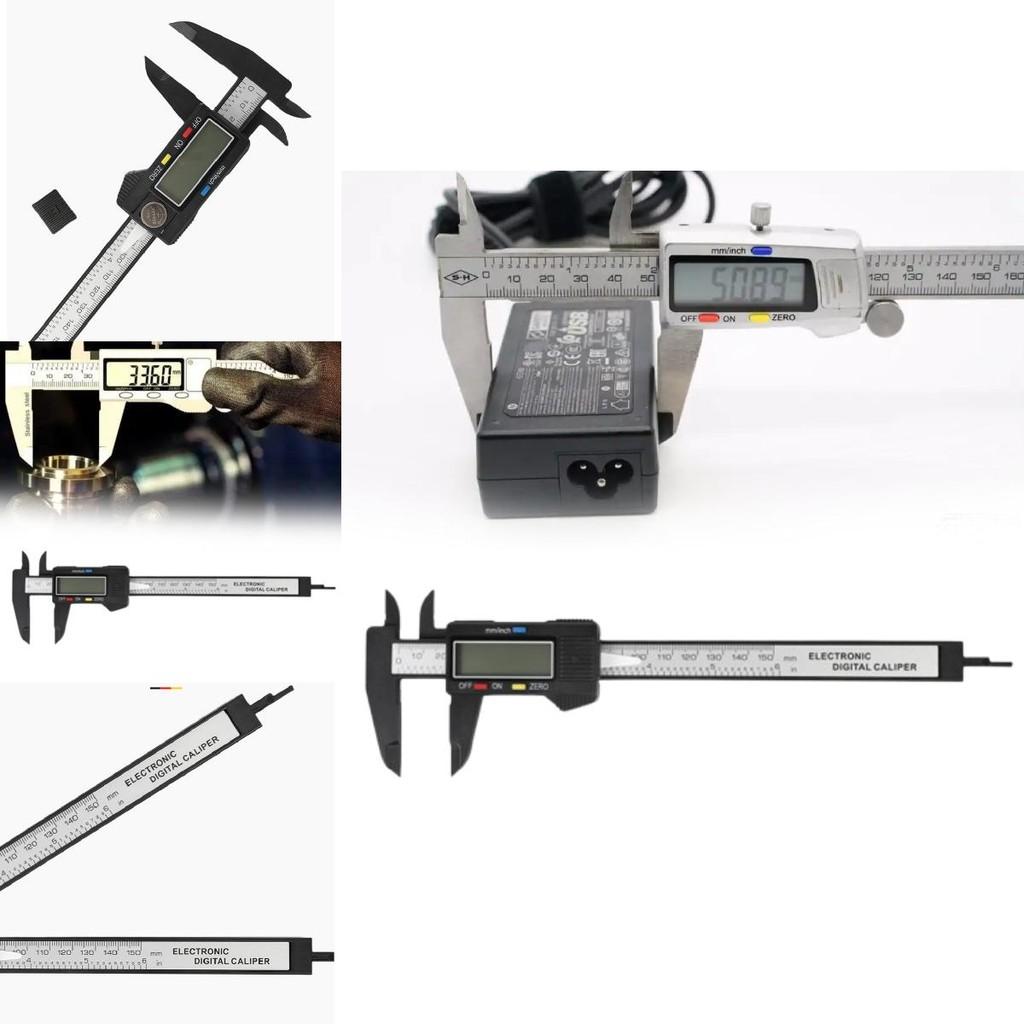 Digital Plastic Caliper With Large Screen For Jewelry And Craft Measuring