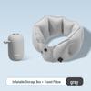 Portable Inflatable U-shaped Neck Pillow