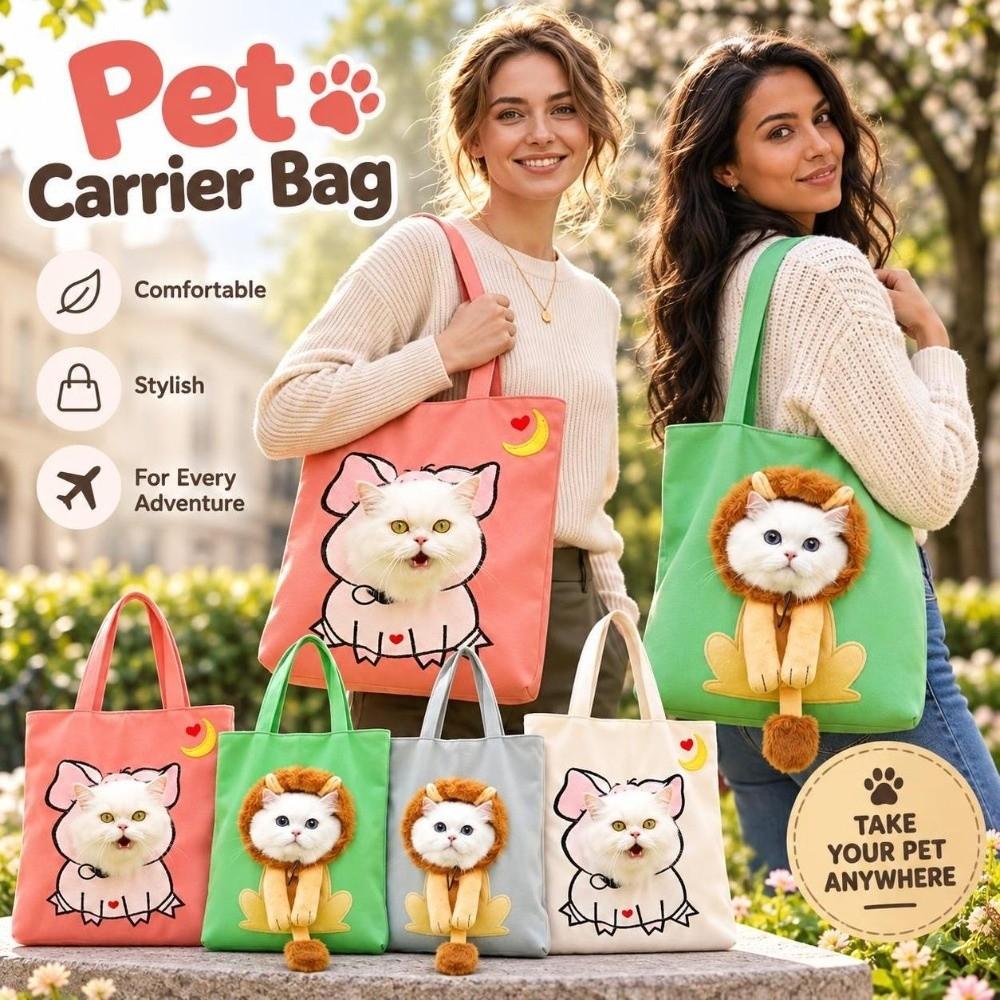 Front Opening Cat Travel Backpack Breathable Crossbody Carrying Bag New Dog Outing Bag Outdoor