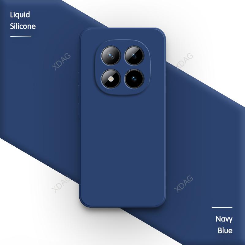 Funda Original para Teléfono para Xiaomi Redmi Note 15 Pro Plus Pro+ Note15 15Pro 5G Silicona Líquida Suave Simple Cubierta Trasera Funda Carcasas