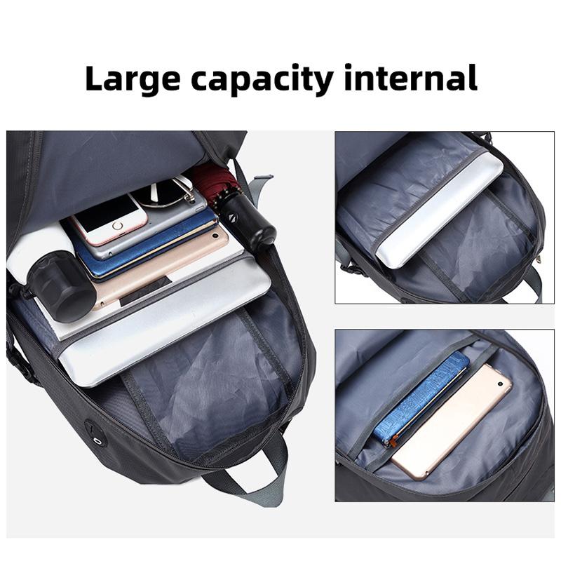 40L Men Backpack Nylon Waterproof Casual Outdoor Travel Backpack Ladies Hiking Camping Mountaineering Bag Youth Sports Bags