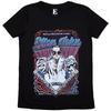 Elton John Psych Vintage Short Sleeve Tee Black New