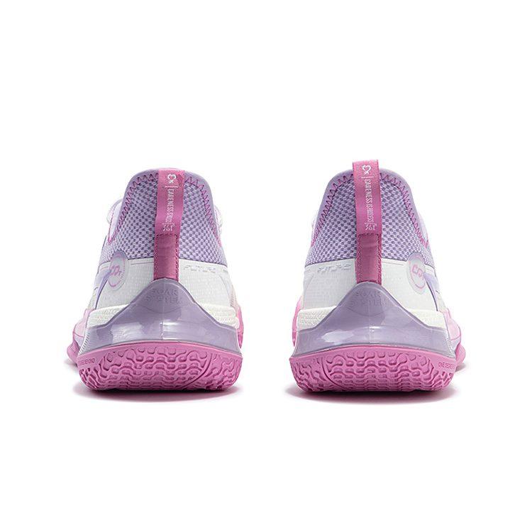 Scarpe da Basket 361 BIG3 Future da Uomo Basse 361 Degrees Bianco/Lavanda Digitale 672421116-5