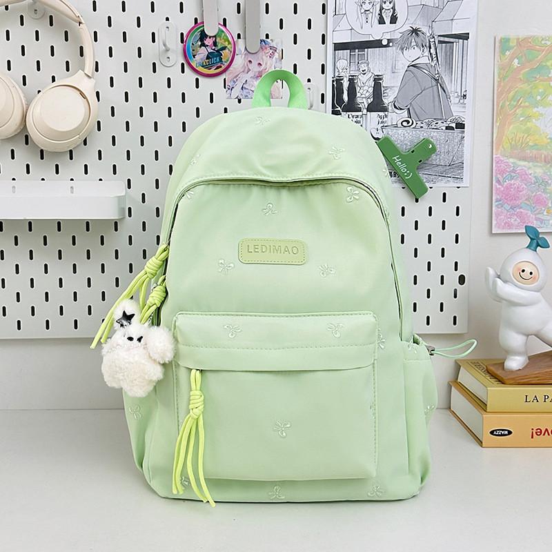 Студенческий рюкзак для девочек из дышащего нейлона и большой вместимости для ежедневного использования