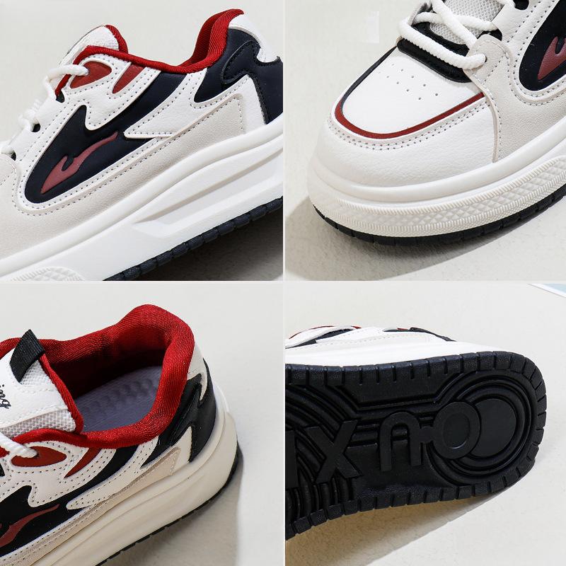 Podzimní pohodlná obuv Nová dámská studentská Zvýšená podrážka Sportovní plátěné boty Ležérní obuv Dámská