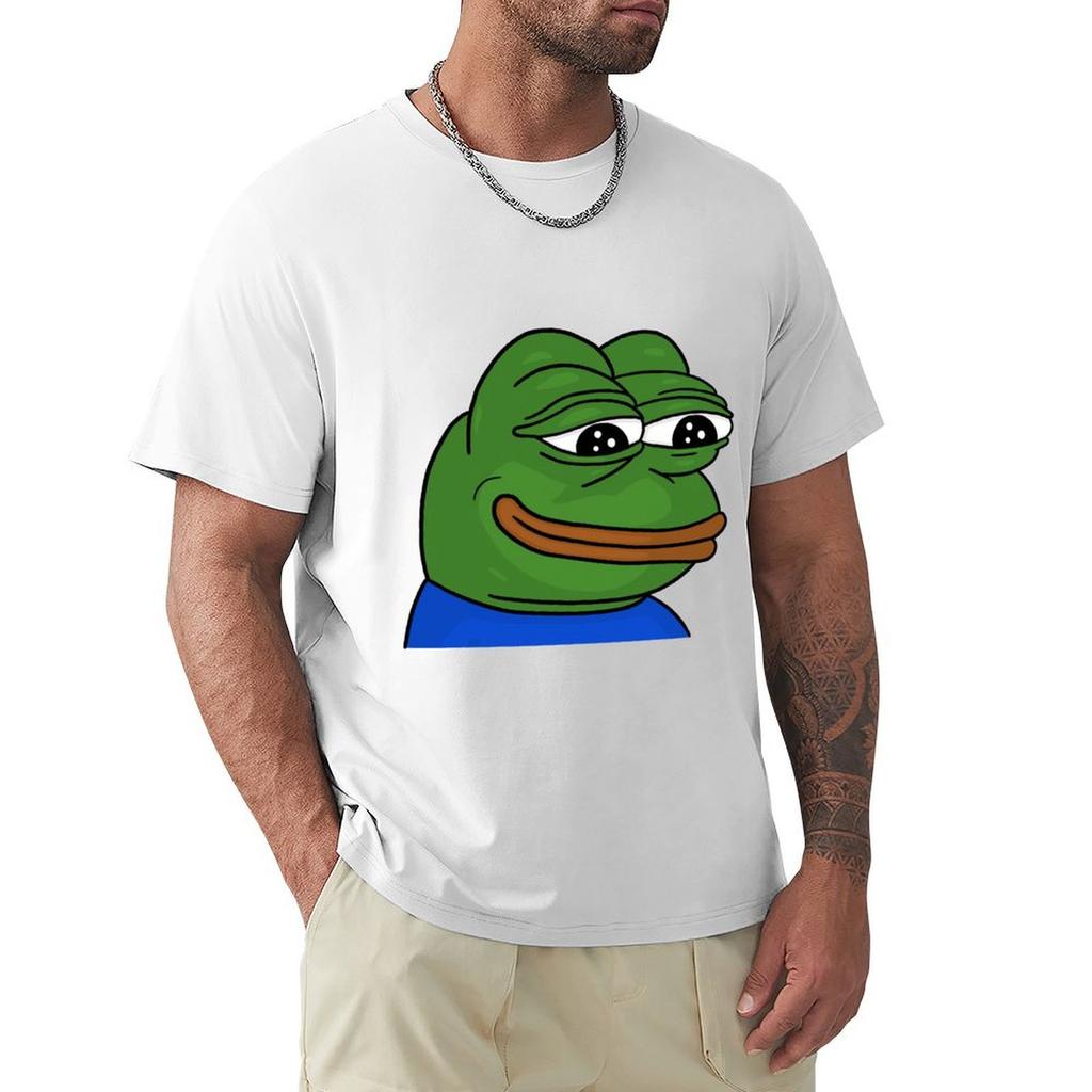 FeelsOkayUnisex Pepe TShirt Gym Wear Breathable Short Sleeve Tee
