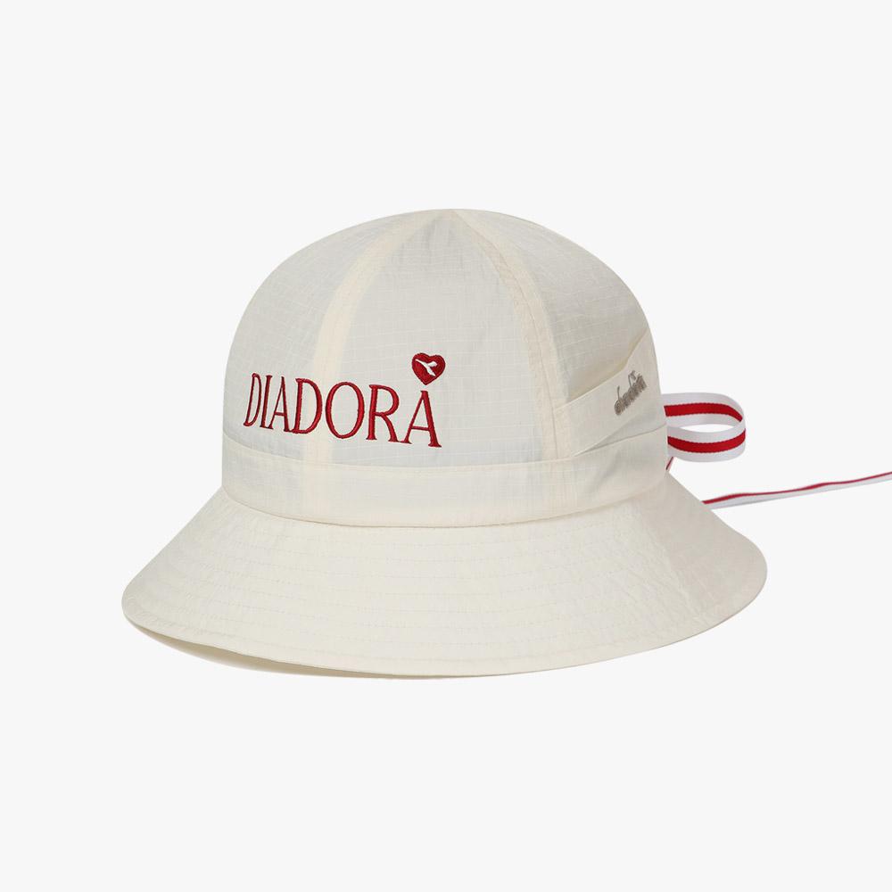 diadora Ribbon Bucket Hat Ivory