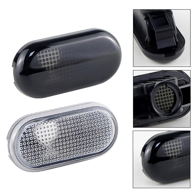 2PC No Bulbs Car Fender Side Marker Light Housing Shells For Nissan Qashqai J10 JJ10 Cube Z11 350Z Z33 Fairlady NP300 Navara D40