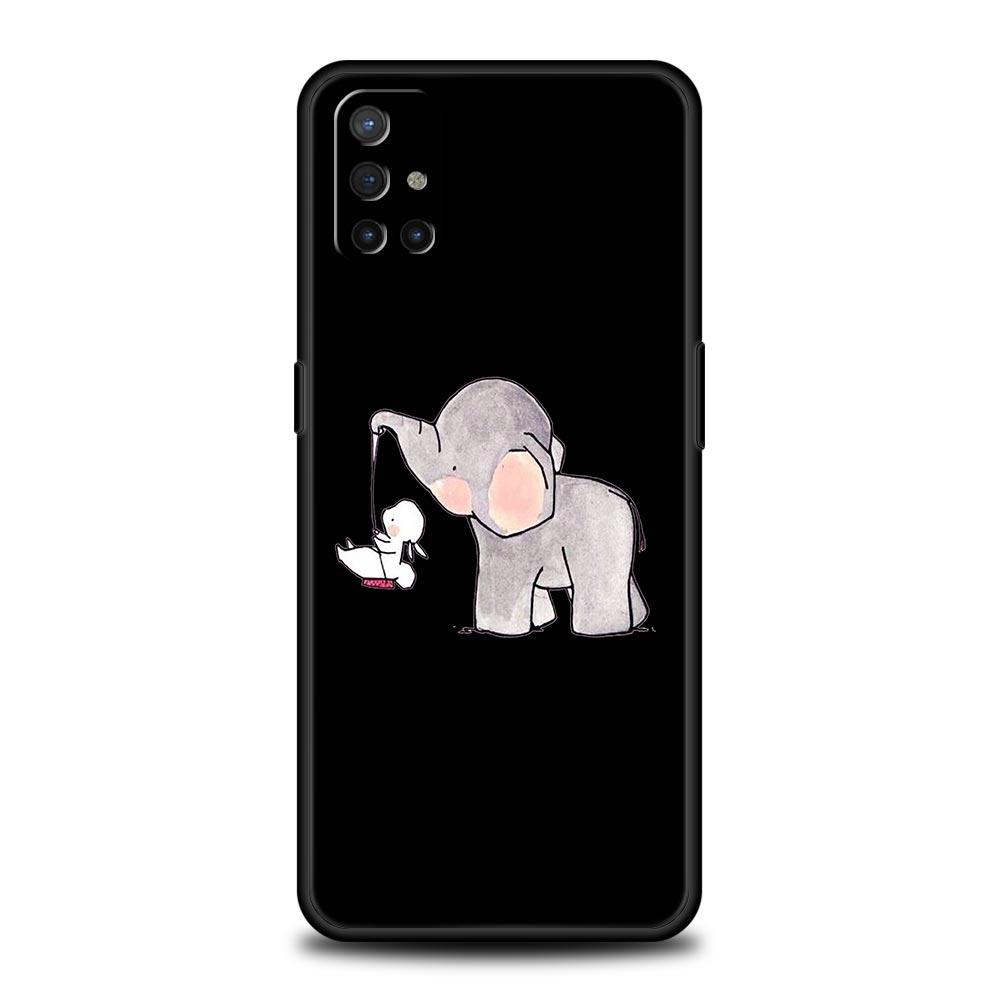 Couple Style Cartoon Phone Case For OnePlus 12 11 10 9 8 7 7T Pro 12R 10R 9RT 9R 8T Nord N100 N200 N10 2T CE 2 5G Black Cover