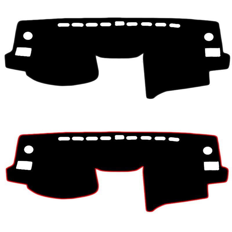 Dashboard Cover Sunshade Mat Pad For SUBARU Impreza XV WRX 2012-2016 Forester SJ 2014-2018 Dash Carpet Protector Car Accessories