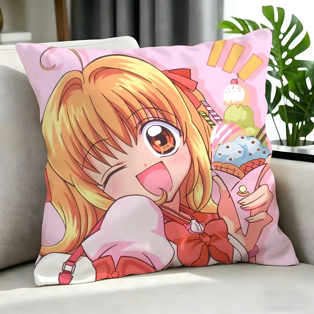 Mermaid Melody Pichi Pichi Pitch Cushion Cover Cushion Cover Set Pcs x x x Pillowcase Decorative Sofa Home Decor