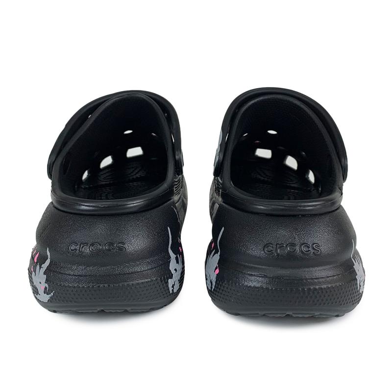 Crocs Classic Platform Clog EVA Classic Cloud Wonderful Brush Flower Lazy Candied Fashion Gift Box Unisex Black Grey Pink